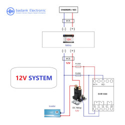 DC Protection Relay 12V ADJUSTABLE Over Under VOLTAGE Battery Inverter